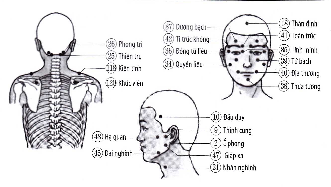 Chứng mặt tê dại, co giật